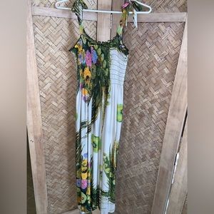 Beautiful Peacock silky smooth light Dress